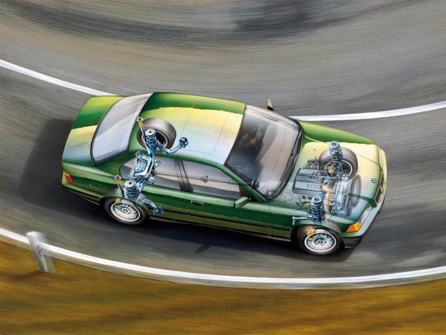 BMW 3-Series Sedan '1990